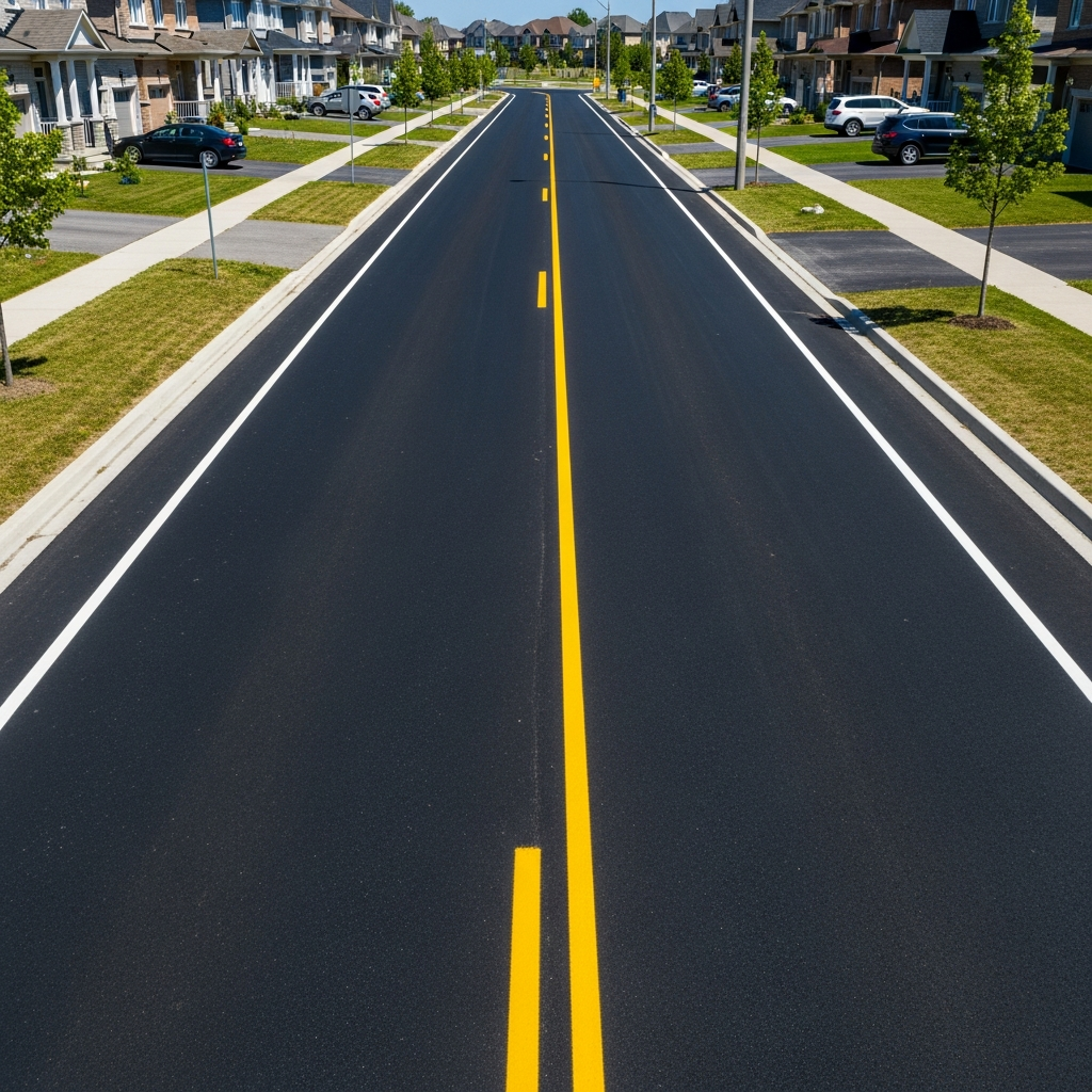 Line For Road BriteWest Pavement Markings | Professional Line Painting Services
